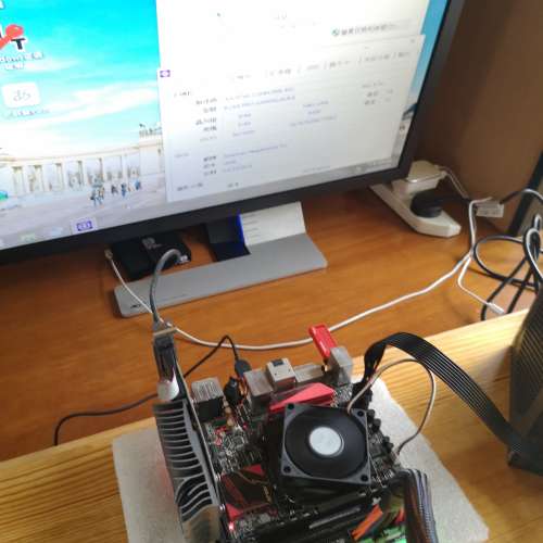 (新淨B150 ITX) ASUS B150i PRO GAMING/AURA 底板連原裝背板 (運作正常 已更新BIOS...