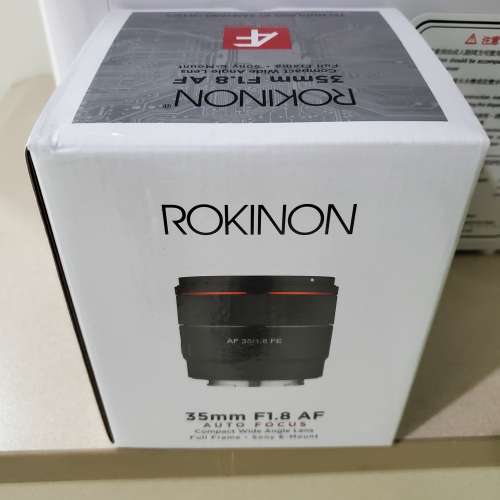 全新 Rokinon (Samyang) AF 35mm f/1.8 FE Lens for Sony E FF, A7, A7R, A7C, A7S...