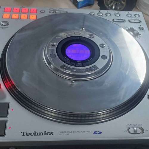 technics sl-dz1200 配對直驅數位唱盤 磁藝混合器