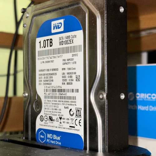 WD Blue Desktop 1TB 3.5" Harddisk