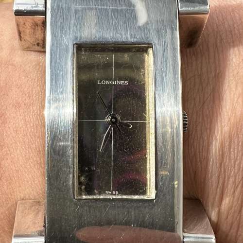 罕有浪琴(Longiness)70年代全銀925打造手錶