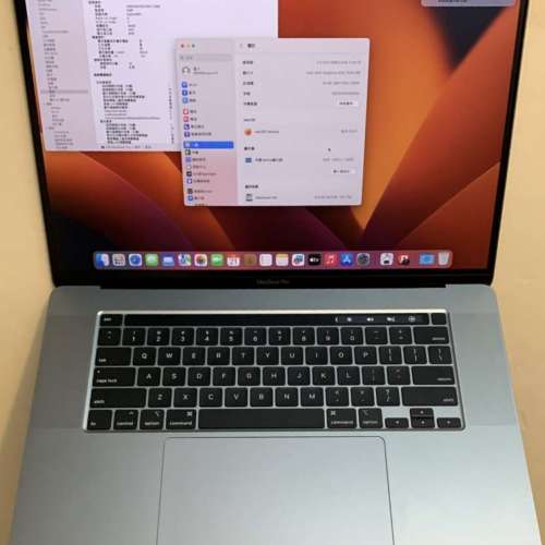 行貨 MacBook Pro 2019 16吋 2.3GHz i9 16GB+1TB SSD，極新少用、循環充電只有32次
