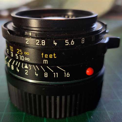 leica 35mm f2 summicron 1993年德國版方字