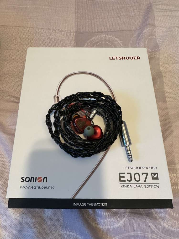 買賣全新及二手Earphones, 影音產品- LETSHUOER x HBB EJ07M Kinda