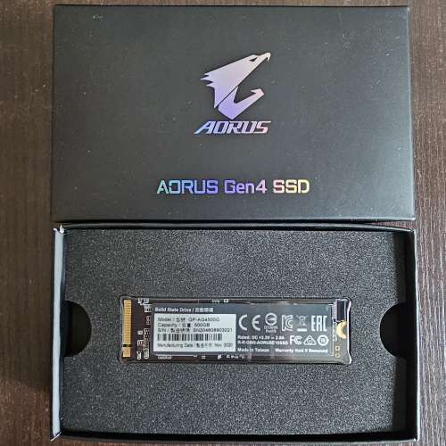 Gigabyte GP-AG4500G 500GB $150