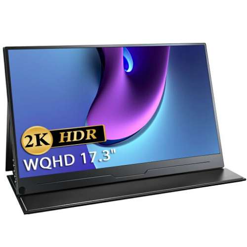 【正貨日本國企Eviciv】17.3吋靚MON 便携式 2K QHD 顯示器