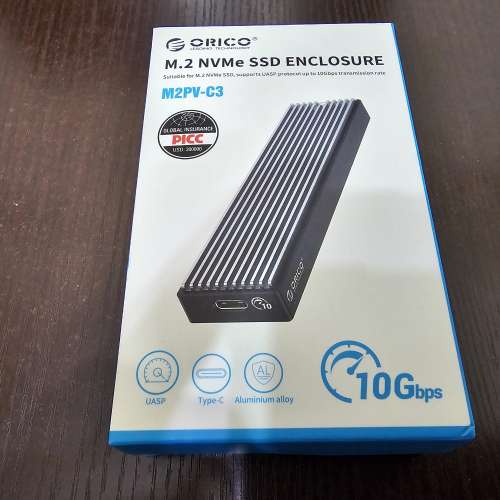 Orico M.2 NVMe SSD 外接盒