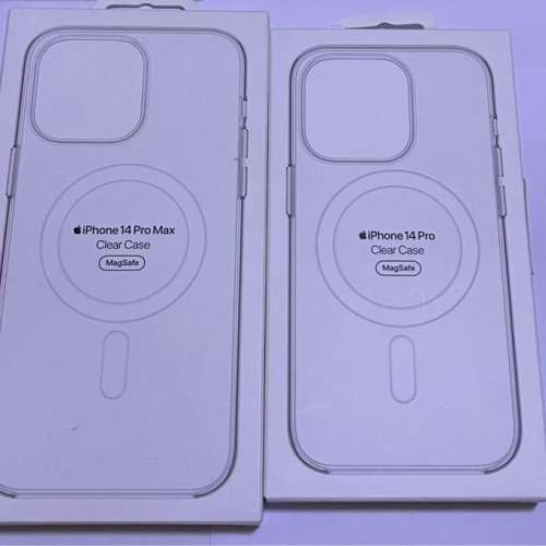 [原廠三折]全新iPhone 14 Pro / 14 Pro Max MagSafe 矽膠護殼 透明護殼 皮革護殼