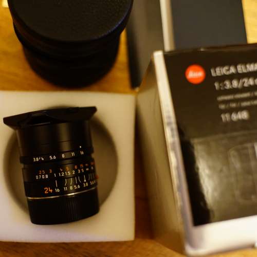 Leica elmar-m 24mm f3.8 1:3.8/24 for m10 m9 m11 24 3.8 asph