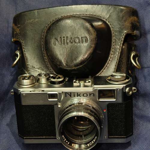 Nikon S2 黑盤後期版 + 50/1.4 5cm F/1.4 Nikkor-S