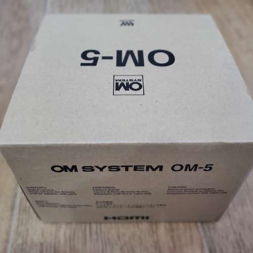 水貨全新 OM-5 / om-5 / om5 OM system (Olympus) 黑色, E-M5 III 後繼機, not OM-1
