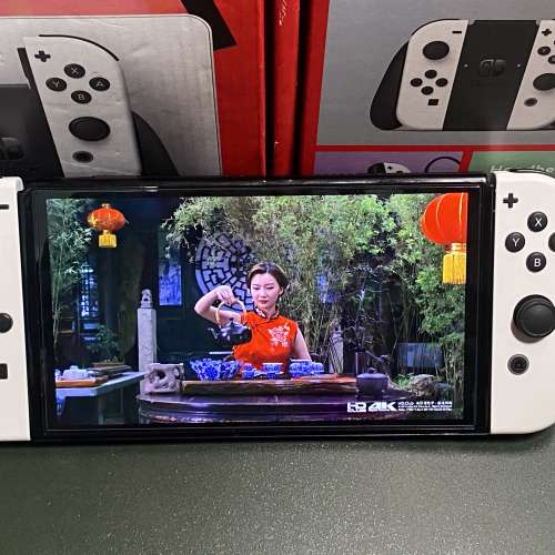 switch OLED全新機雙系統！全場銷量第一918好評！一年保！包散熱加強唔加價！穩定黑...