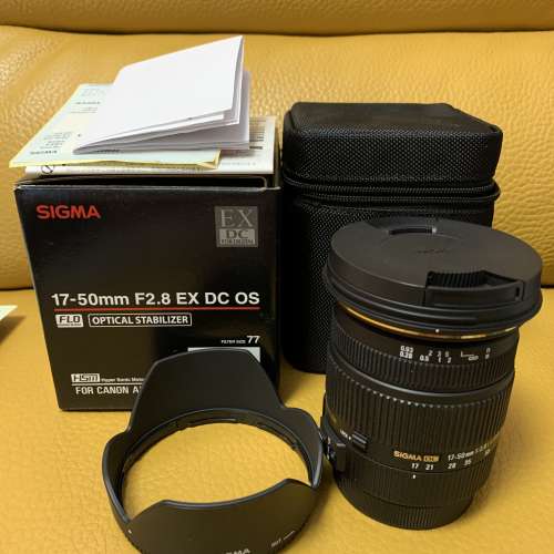 買賣全新及二手自動對焦鏡頭, 攝影產品- Sigma 17-50 F2.8 EX DC