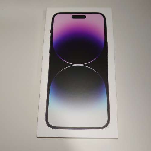 iPhone 14 Pro Max 256GB Purple 紫色 Apple Store買全新未開封