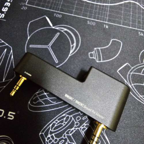 PW Audio WM1AM2 / WM1ZM2 Ground Pin Adapter 專用轉換插頭