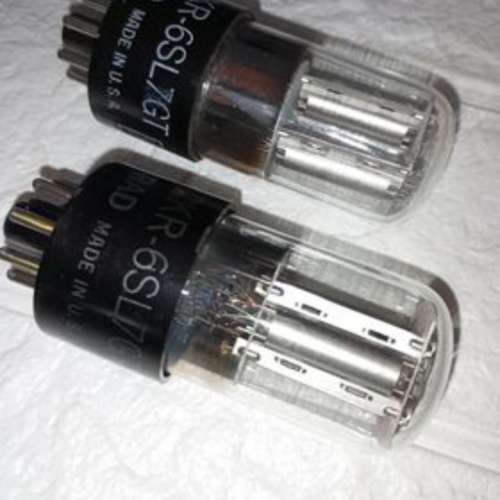 One electron tube tube jan ckr KEN RAD 6SL7GT VT229 膽2粒