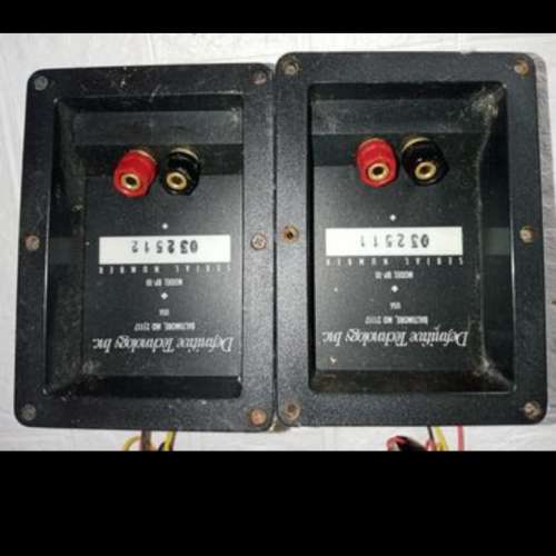 definitive 美國分音高低音～高音2隻～低音2隻～