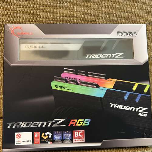 G skill Trident Z RGB 16Gb DDR4 CL 16