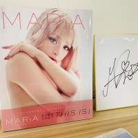 GARNiDELiA Maria 寫真集 藍光碟 送親簽簽名板