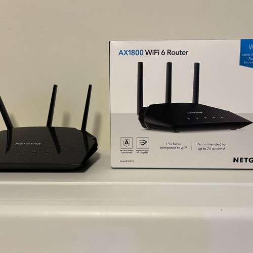 極新淨Netgear AX1800 WIFI6 Router