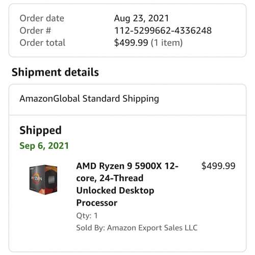 AMD Ryzen&trade; 9 5900X Desktop Processors