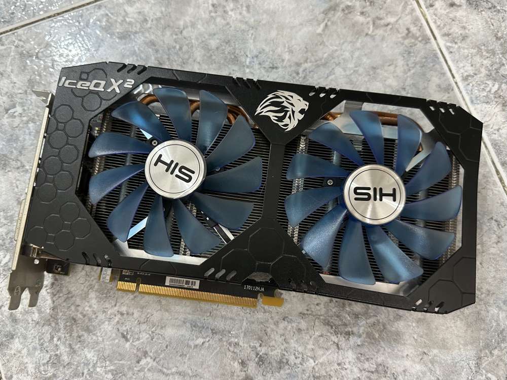 His rx 580 store iceq x2 oc 4gb