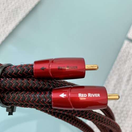 買賣全新及二手影音線材, 影音產品- AUDIOQUEST Red River RCA 1.5m