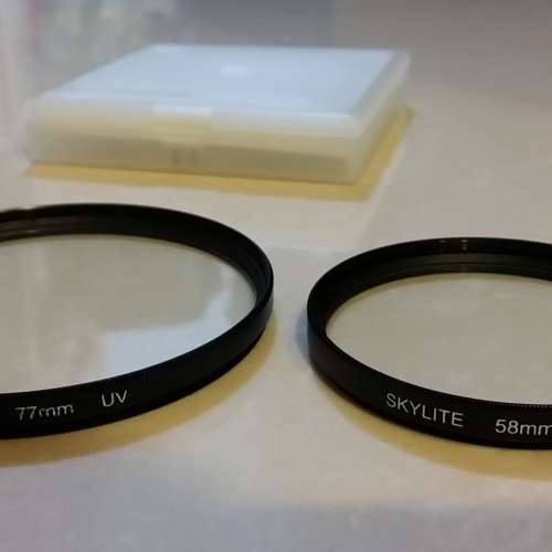 SKYLITE品牌FILTER (77mm UV Filter & 52mm 1A filter)