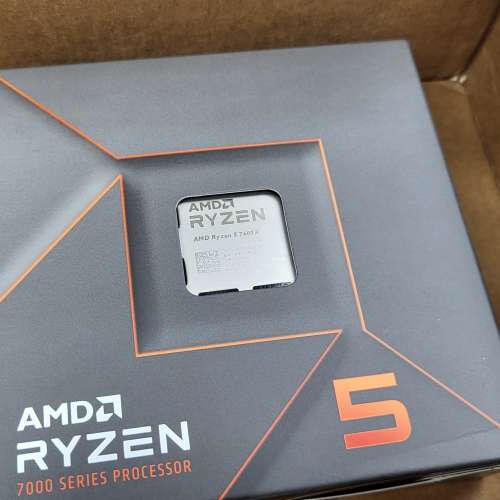 買賣全新及二手CPU, 電腦- AMD RYZEN 5 7600X 全新未開封- DCFever.com