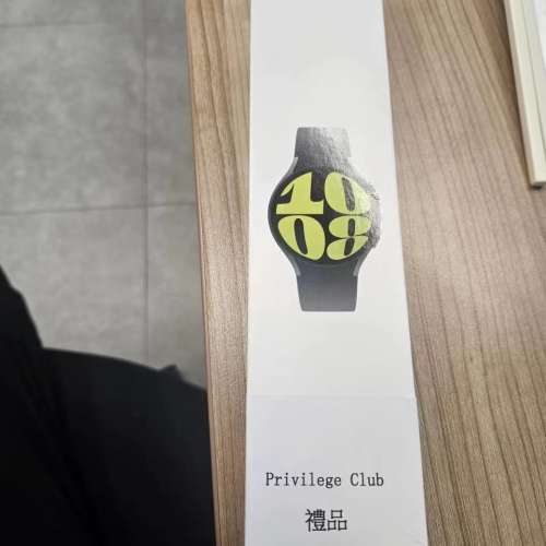 全新未開封 Galaxy Watch 6 黑色 44mm SM-R945（LTE版)