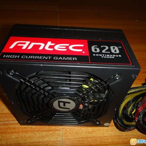 Antec HGC 620 High Current Gamer 620W 日系電容 80PLUS 銅牌 電腦火牛 後備機拆出