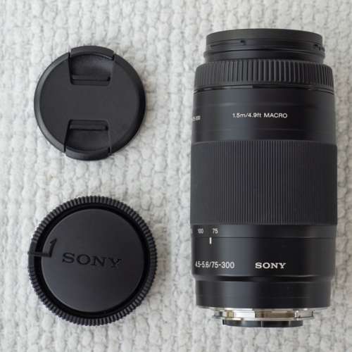 Sony 75-300/4.5-5.6 AF Macro for Sony A-Mount 單反 (No for E)