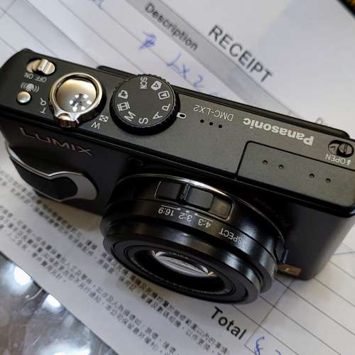 清理珍藏 : 98%新 日本製造 Panasonic DMC-LX2 CCD 數碼相機