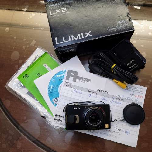 清理珍藏 : 98%新 日本製造 Panasonic DMC-LX2 CCD 數碼相機