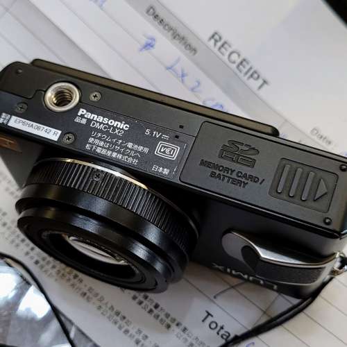 清理珍藏 : 98%新 日本製造 Panasonic DMC-LX2 CCD 數碼相機