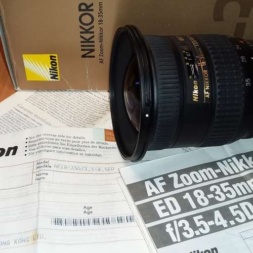 Nikon AF 18-35mm F3.5-4.5