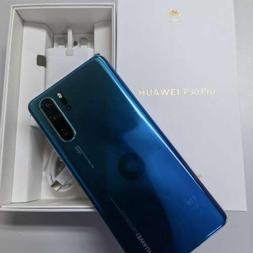Huawei P30 pro 8+512 藍色港行9成新