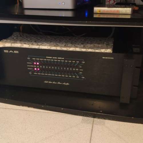 中古 SAE 2200 後級放大器 100Wx2