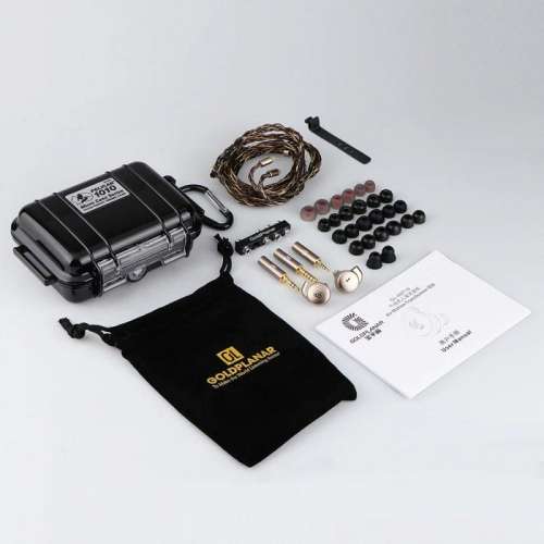 [可少議] GoldPlanar GL-AMT16 金平面氣動式入耳式耳機