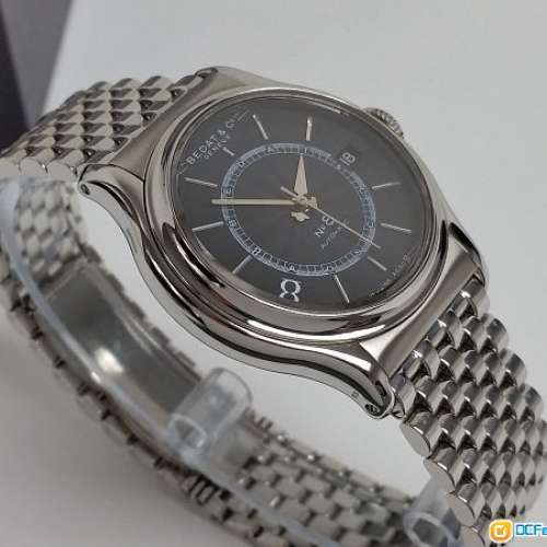 Bedat & Co No8 機械自動 日曆 原鋼帶腕錶