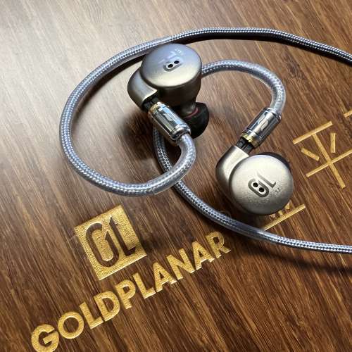 GoldPlanar GL-AMT16 金平面氣動耳機 99.99%new 齊單齊盒長保養