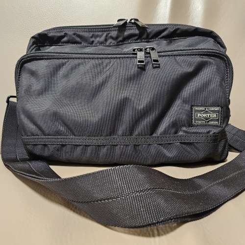 日本製Porter Flash Shoulder Bag (黑色) - 二手或全新手袋、背包