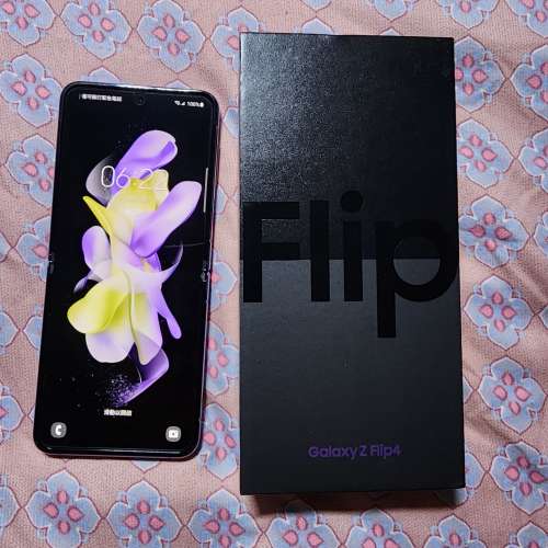 Samsung Galaxy Z Flip 4 紫色 512gb 港行有盒有保