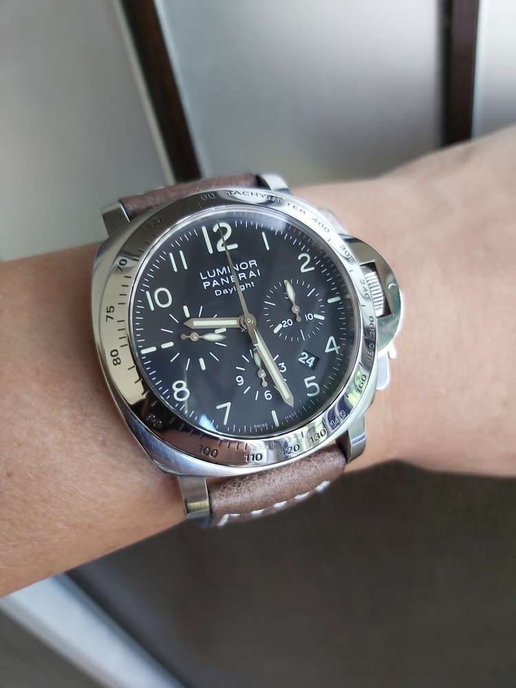 PANERAI 196 Luminor Daylight chrono 44mm