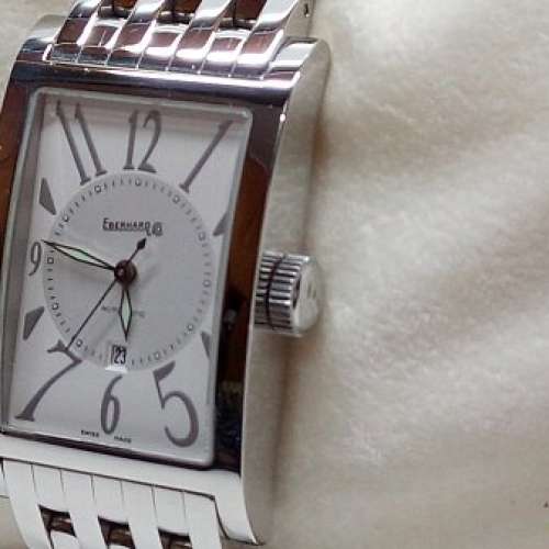 Eberhard(魁北克)機械自動鋼腕錶.