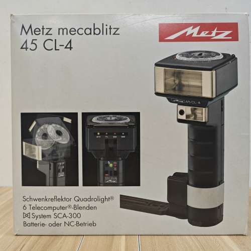 德國Metz mecablitz 45 CL-4 專業多功能子母燈