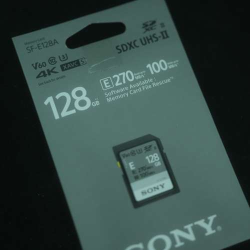 Sony SD Card UHS-II 128G 全新
