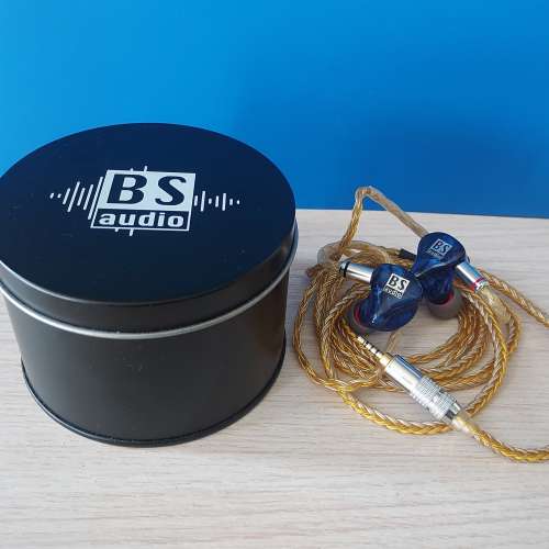 瘦佬 BS Audio Super 4 四動鐵耳機+2.5mm線 MMCX頭
