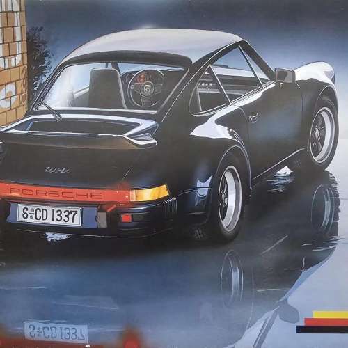 Fujimi Porsche 930 turbo'76 1/24拼裝模型