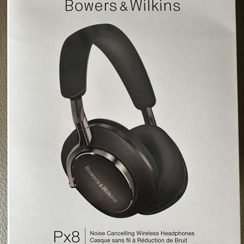 B & W PX8 Headphone ( Black ) 行貨 98% New